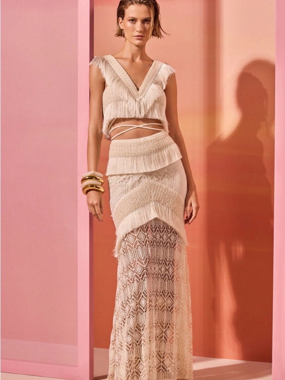 PatBO Resort Samba Skirt| Tropical Vacation Outfit